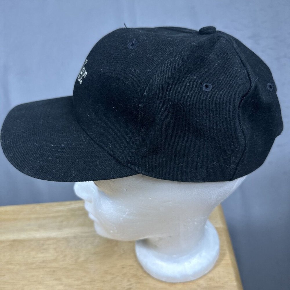 Falcon Headwear Ditzler Baseball Hat Cap  Strapback Adjustable Black - Picture 3 of 12